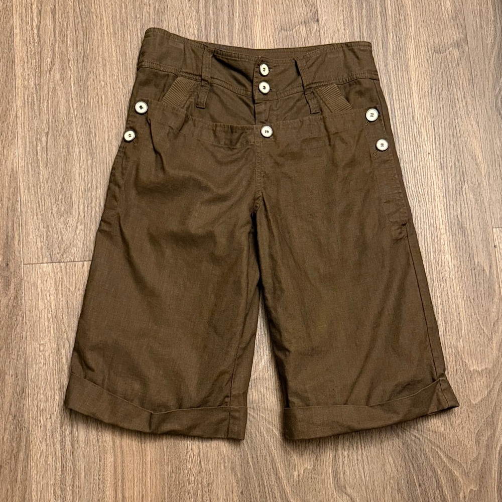Nicholas K Subversive Linen Shorts